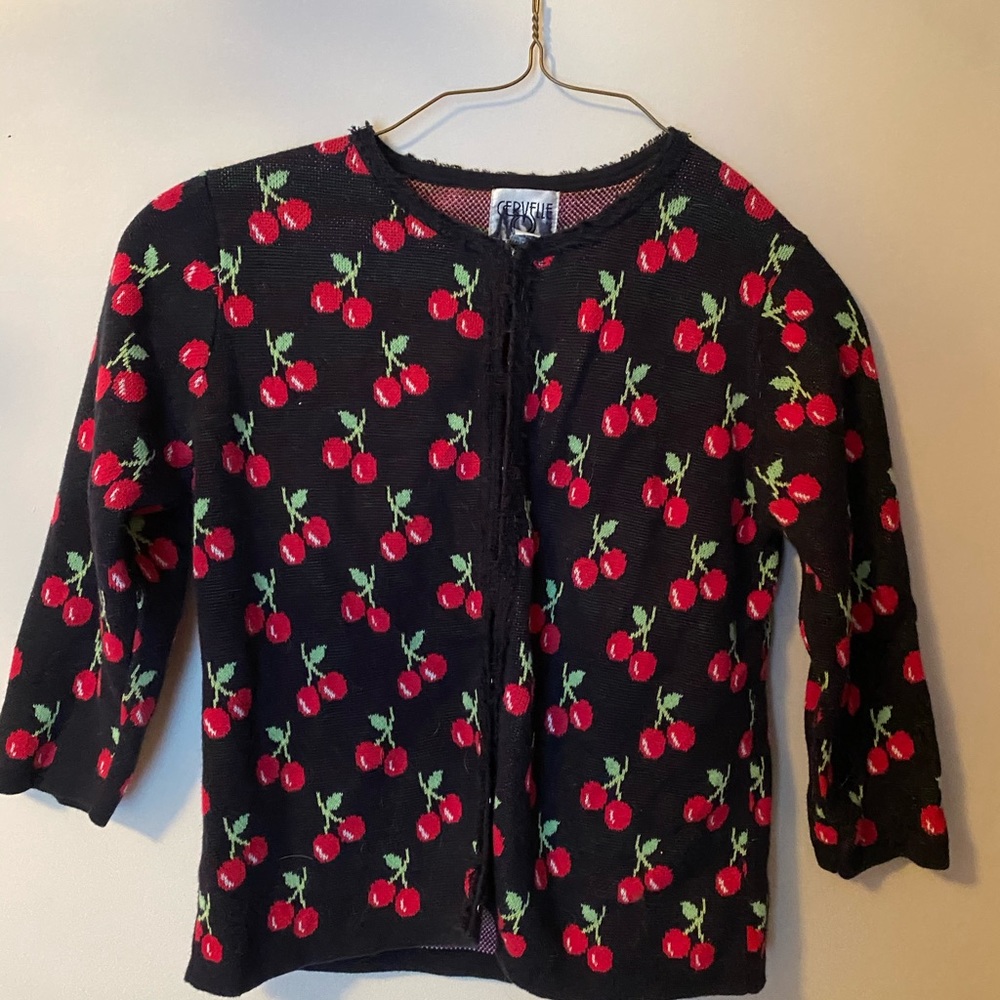 CFRVFILE Cherry Vintage Jacket